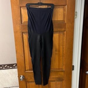 Maternity Spanx Faux Leather SZ LG